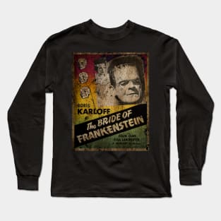 The Bride of Frankenstein vintage Long Sleeve T-Shirt